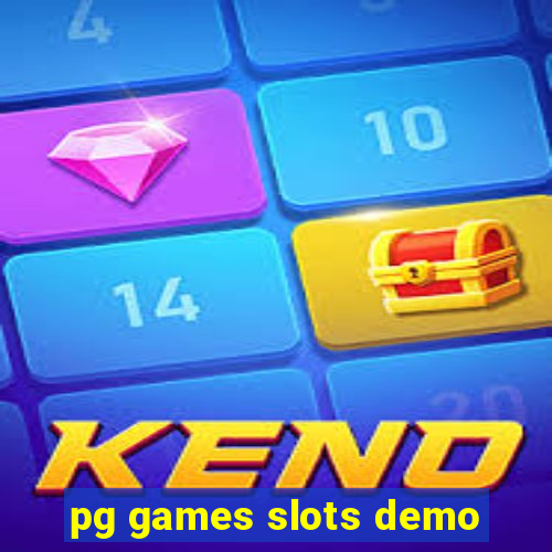 pg games slots demo